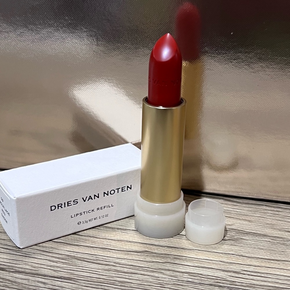 Dries Van Noten Lipstick Refill 0.12 oz 09 Camouflage Red Sheer NWOB